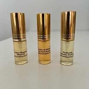 Niche Luxury Decants 5ml - Mizensir, Simone Andreoli, Une Nuit Nomade